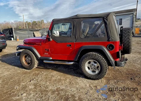 2004 Jeep Wrangler / Tj Se из США, поврежденный, VIN 1J4FA29124P772120